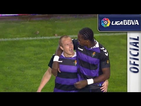 Gol de Larsson (0-3) en el Rayo Vallecano - Real Valladolid - HD