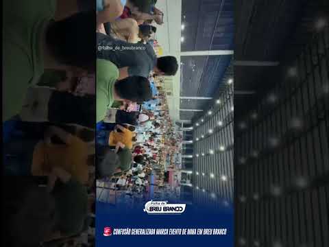 🚨 CONFUSÃO GENERALIZADA MARCA EVENTO DE MMA EM BREU BRANCO
