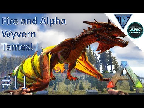 Fire Wyvern and Alpha Wyvern!  E11 Ark Eternal - Center Map and Ark Eternal