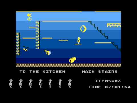 Jet Set Willy for the Atari 8-bit family