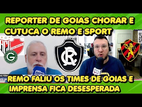 REMO FALIU TIMES DE GOIÁS -Olha DESESPERO ATACARAM ATE O SPORT RECIFE #remo #sport 