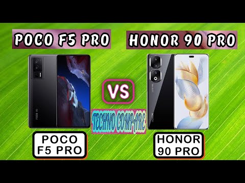 POCO F5 PRO VS HONOR 90 PRO - Features - Comparison - Diff.