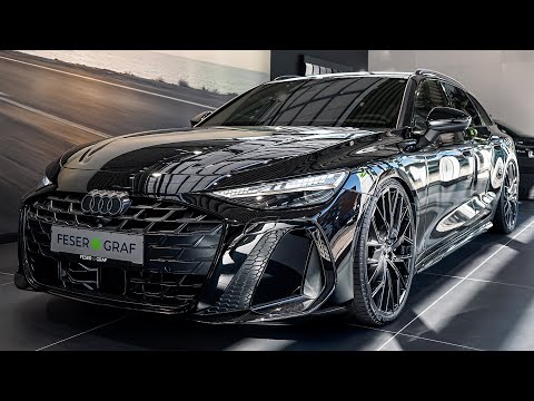 New! 2026 Audi A6 Avant S line in Mythos Black - Interior & Exterior Walkaround