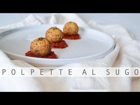POLPETTE AL SUGO | senza carne, senza uova, facili, e veloci
