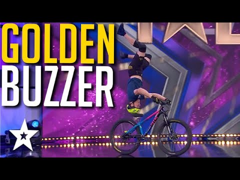 Bike Stunt Man Gets GOLDEN BUZZER on Poland's Got Talent 2021 | Got Talent Global