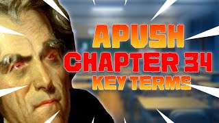 APUSH Chapter 34 Key Terms + Notes (American Pageant)