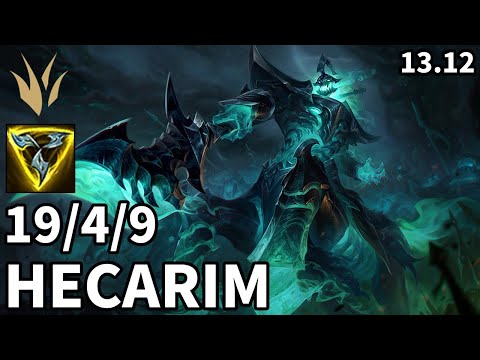 Hecarim Jungle vs Neeko - EUW Master | Patch 13.12