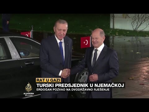 Turska predlože da s Njemačkom radi na primirju u Gazi