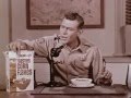 VINTAGE MID 60s POST TOASTIES AD ANDY GRIFFITH WITH A CANDLESTICK PHONE WITH VIDEO CAPABILITY
