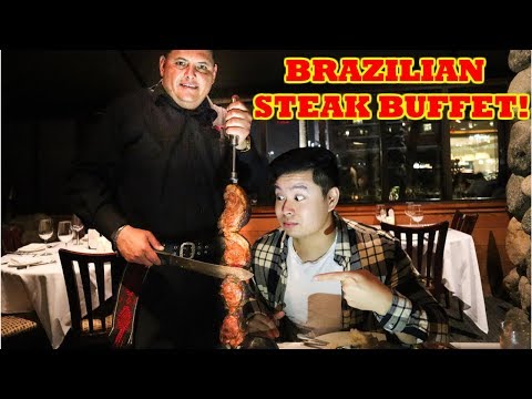 ALL YOU CAN EAT Brazilian BBQ Steakhouse W/ 14 Meats!