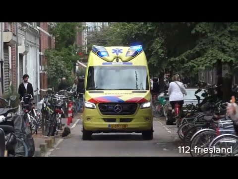 A1 13-109 Otaris Light Ambulace met spoed van af MMT inzet in Amsterdam