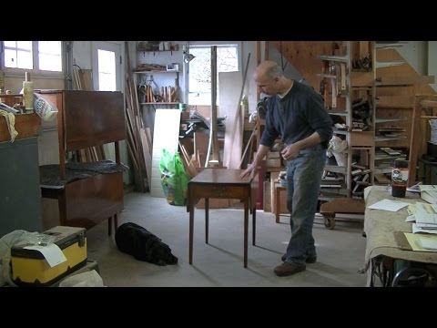 Restoring an Antique Pembroke Table - Thomas Johnson Antique Furniture Restoration