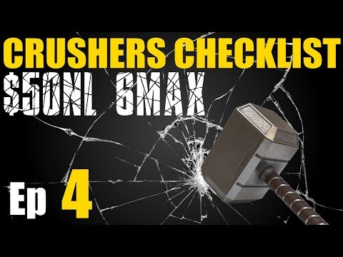 Crusher's Checklist Ep.4 - $50nl 6max