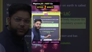 ATMOSPHERIC PRESSURE | PHYSICS CLASS 11