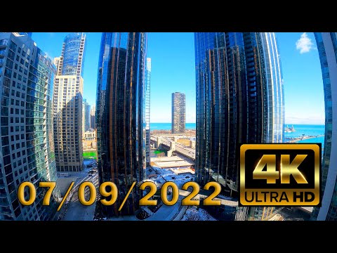 4K Chicago 07/09/2022 Full Day Time Lapse 24h