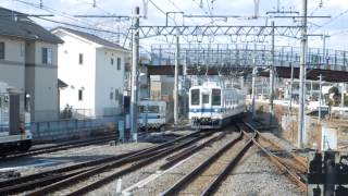 preview picture of video '東武東上線8000系 小川町駅到着 Tobu 8000 series EMU'