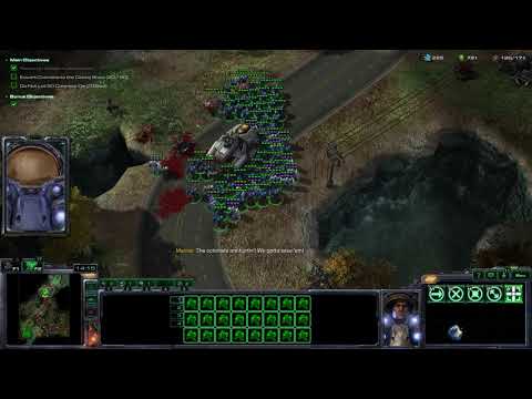 StarCraft II: Wings of Liberty Campaign Mission 4 - The Evacuation