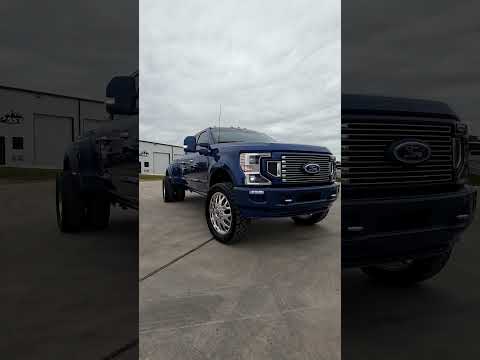 2022 Ford F350 Limited leveled on 24″ Fuel Forged wheels and full paint to match - SOLD! #shorts