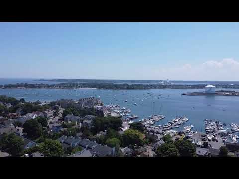 Beverly Salem Harbor Drone Footage - June 2022