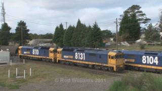 preview picture of video '20 minutes at Moss Vale : Australian Trains'