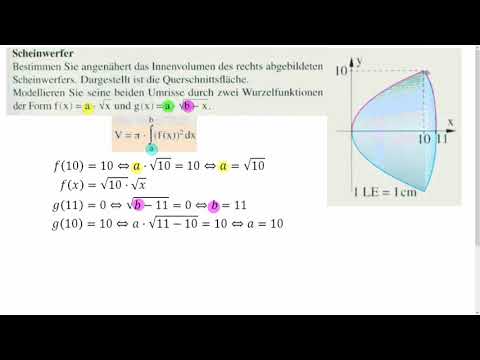 C12 Ich kann Aufgaben zu Rotationskörpern bearbeiten