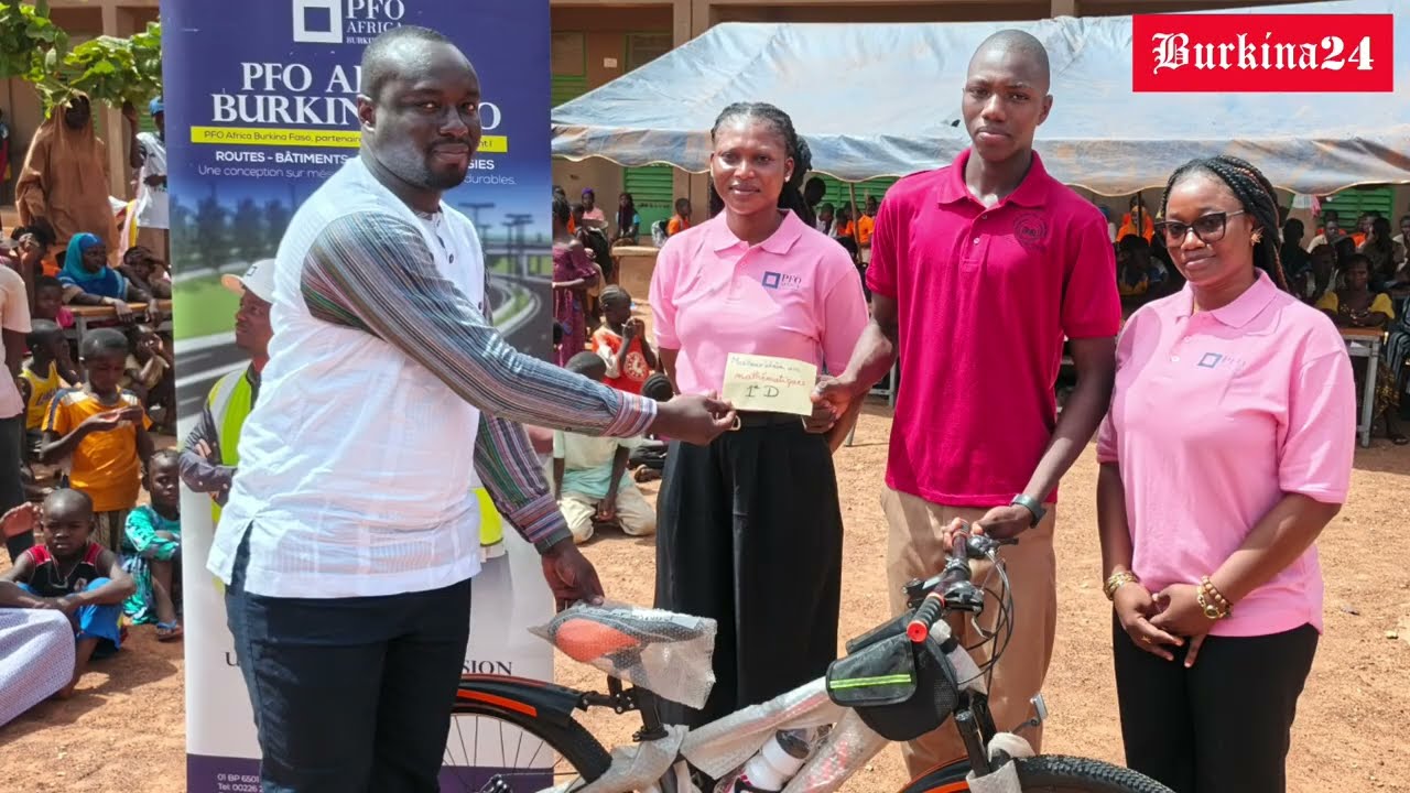 Ouagadougou : PFO Africa Burkina Faso célèbre l’excellence scolaire au lycée municipal de Bendogo