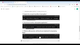 Download the video "Top Java with Spring Boot Project Real Time Interview Questions Answers Latest"