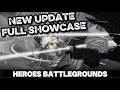New Hawks Update Full Showcase Roblox Heroes Battlegrounds