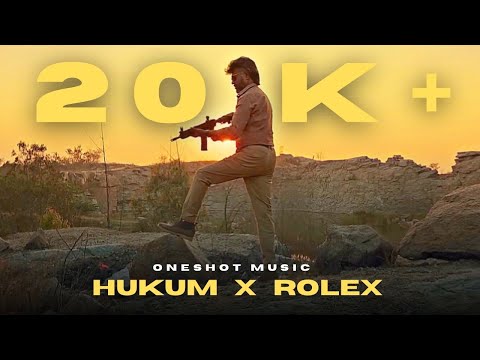 HUKUM X ROLEX THEME 🔥 [Mashup] | Ft.Superstar Rajnikanth , Surya | Oneshot Music⁠@AnirudhOfficial
