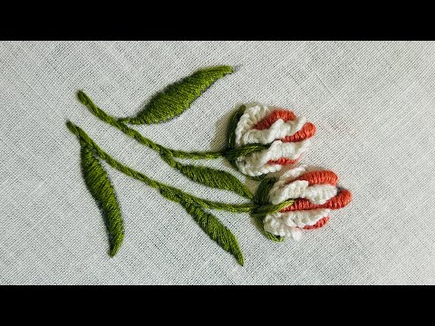 Rosebud Magic Cast-On Stitch – petals that literally pop out of the fabric.