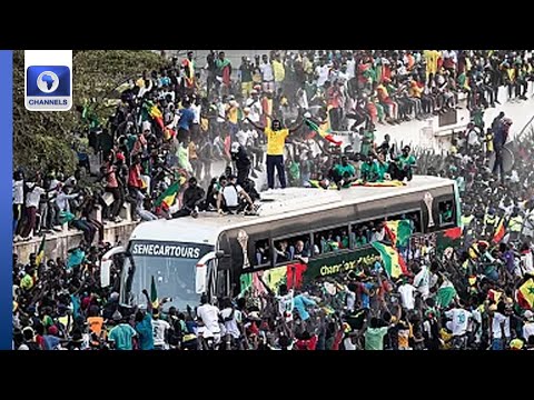 AFCON Tournament: Dakar Goes Wild As Team Senegal Returns To Hero's Welcome