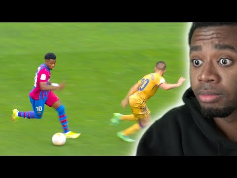 HE'S MAD YOUNG!!! The Brilliance of Ansu Fati Reaction