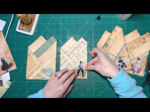 Folded Pockets for Junk Journals