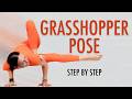 Master Grasshopper Pose In Yoga Step By Step Guide With Options Dragonfly Pose