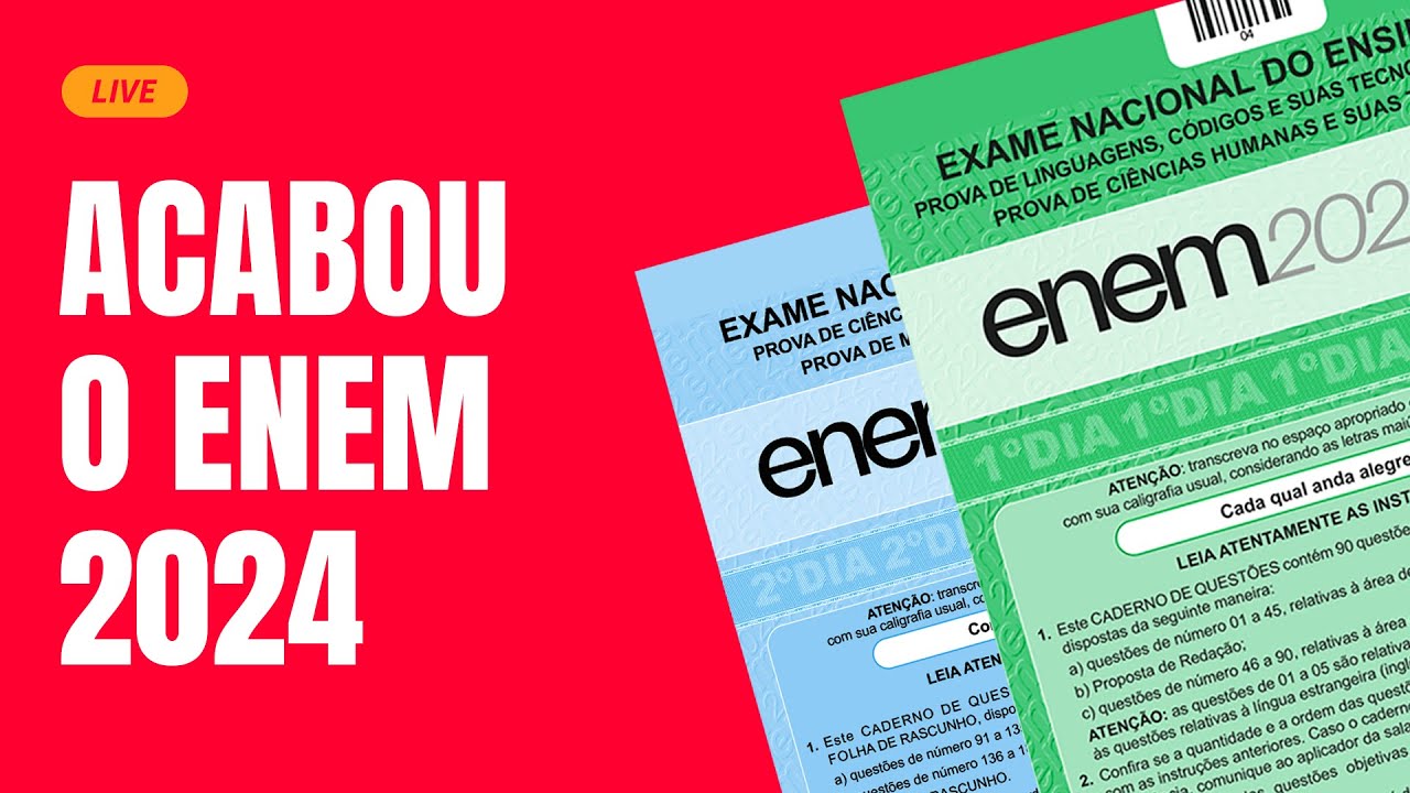 Pós-prova ENEM 2024 | ProEnem