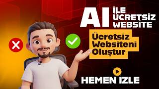 Yazılım Bilmeden Ücretsiz Web Sitesi Yayınla! | Google AI Studio Rehberi