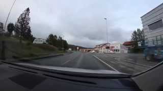 preview picture of video 'Gjennomkjøring Finnsnes / Drive through Finnsnes'