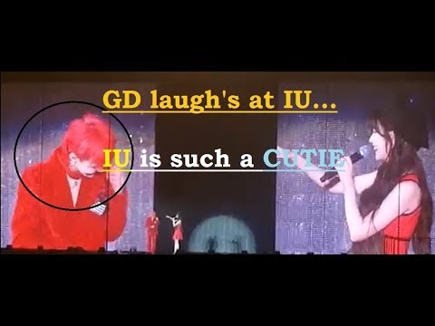 GD's Last Concert with  IU  at Taipei last 10082017