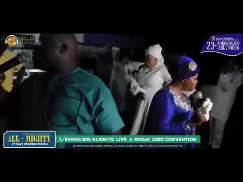 Lady Evangelist Bisi Alawiye ALUKO @ROSAC 23rd Anniversary