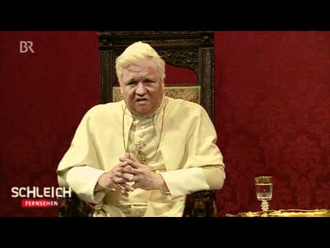 Schleich trifft Schleich: Papst Benedikt XVI.