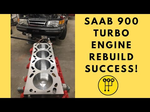 SAAB 900 Turbo Engine Rebuild Success!