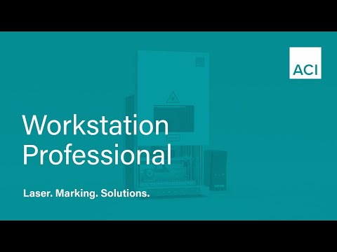 ACI Laser station: Workstation Professional (EN)
