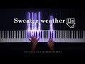The Neighbourhood Sweater Weather Piano Cover