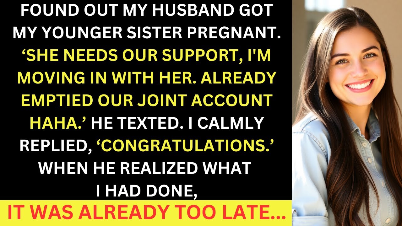 Husband Got My Younger Sister Pregnant. 'She Needs Our Support, Moving In With Her,' So I ...