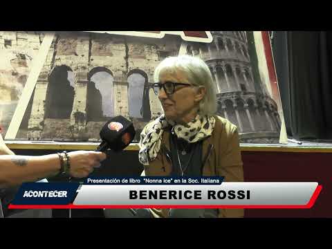 Marcos Juárez: Presentación de libro “Nonna ice” en la Sociedad Italiana. Parte1