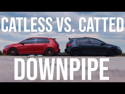 Catless or Catted Downpipe for VW MK7 GTI/R?