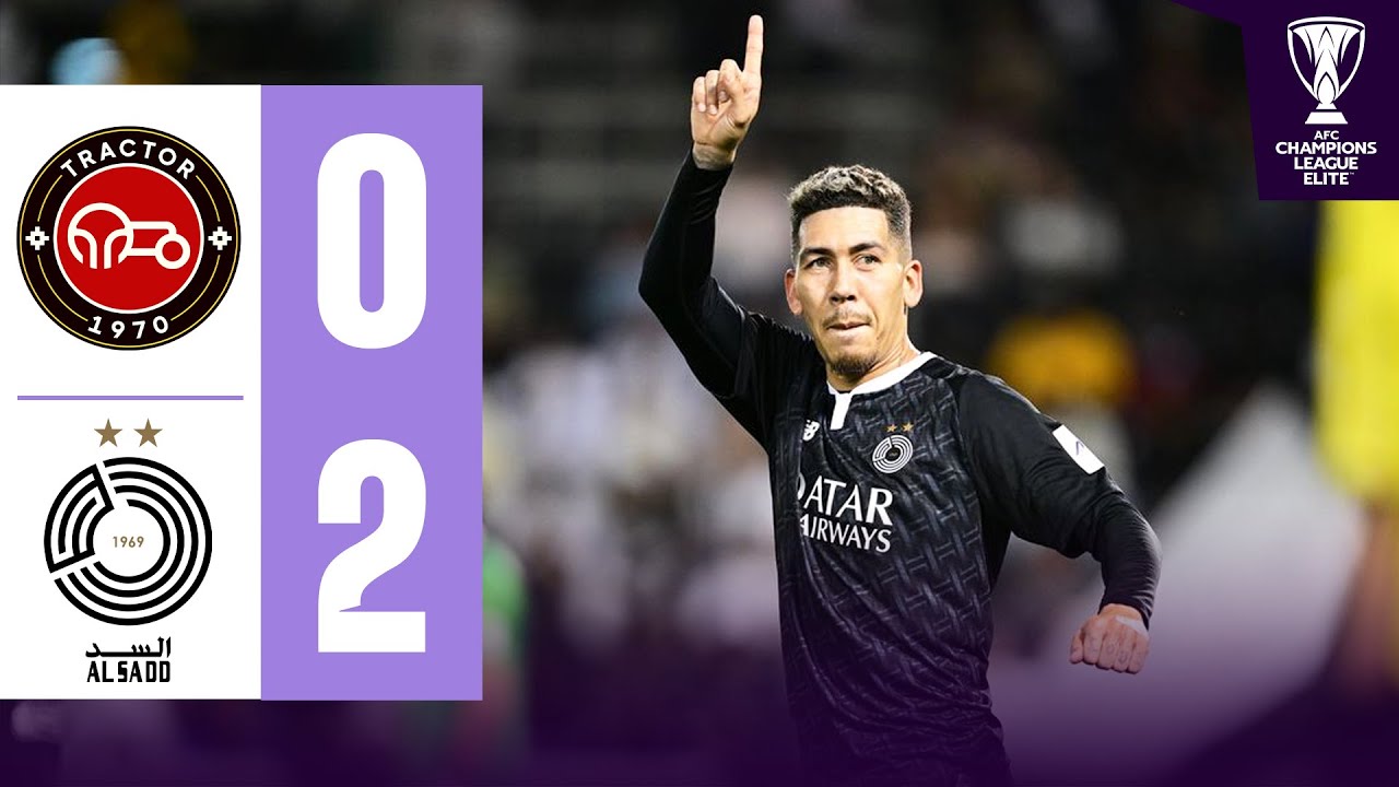 Tractor vs Al Sadd Highlights