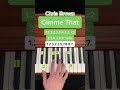 Chris Brown Gimme That PIANO TUTORIAL Shynsmusic Part 39 Shorts Piano Pianotutorial Viral