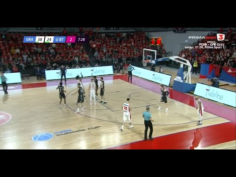 Baschet: FINALA Ligii Naţionale, meciul 1 INTEGRAL. Spectacol între CSM Oradea şi U-BT Cluj