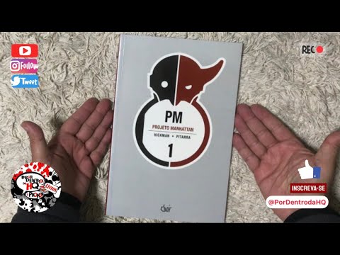 Projeto Manhattan Vol 1 por Jonathan Hickman e Nick Pitarra - Editora Devir - Preview PorDentrodaHQ